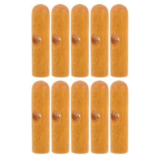 Foto - Náhradné drevené koncovky na dáždnik - Svetlo hnedé, 1 kus