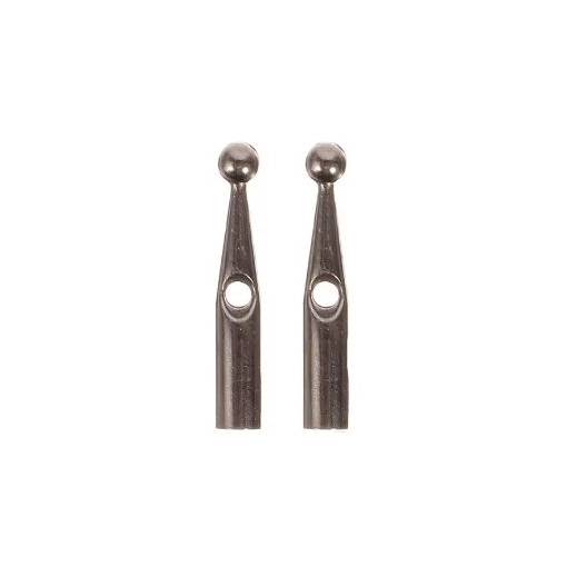 Foto - Náhradné koncovky k dáždniku z hliníkovej zliatiny - Sivé, 1 kus