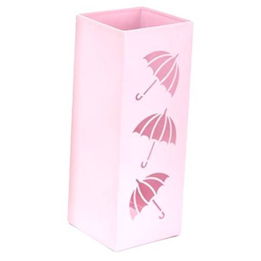 Foto - Stojan na dáždniky z kovu - Ružový